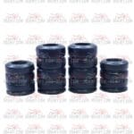 طقم سلايدرات 4 قطع كبير اسود للجادر