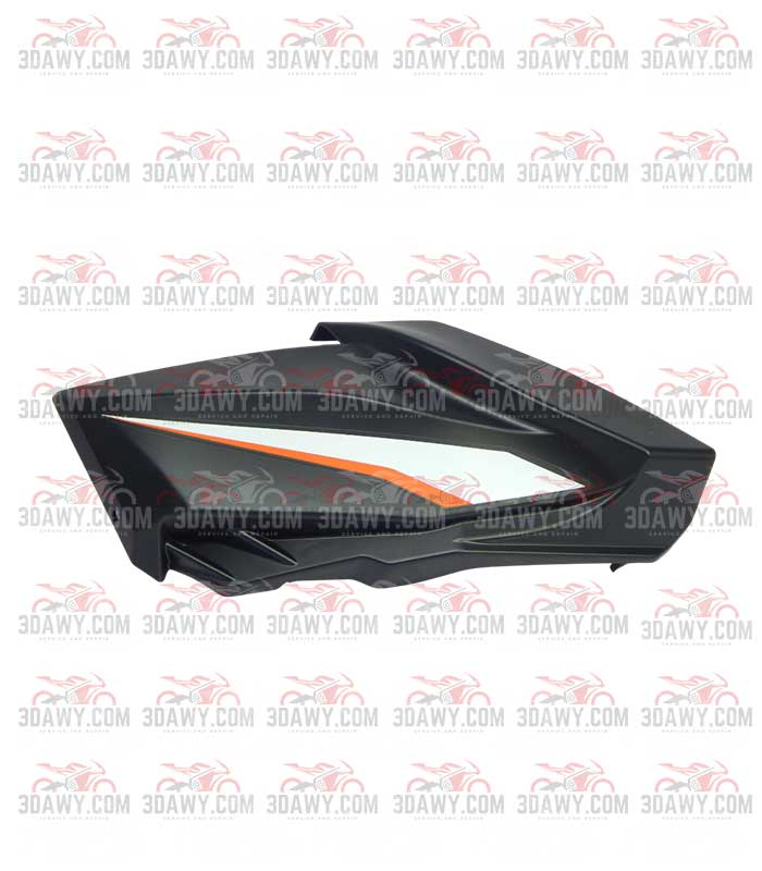 حليه بربريز Z250 اسود استيكر ابيض*برتقالى شمال اصلى مصنع