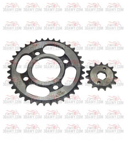 طقم ترس 4 -38 /15صلب