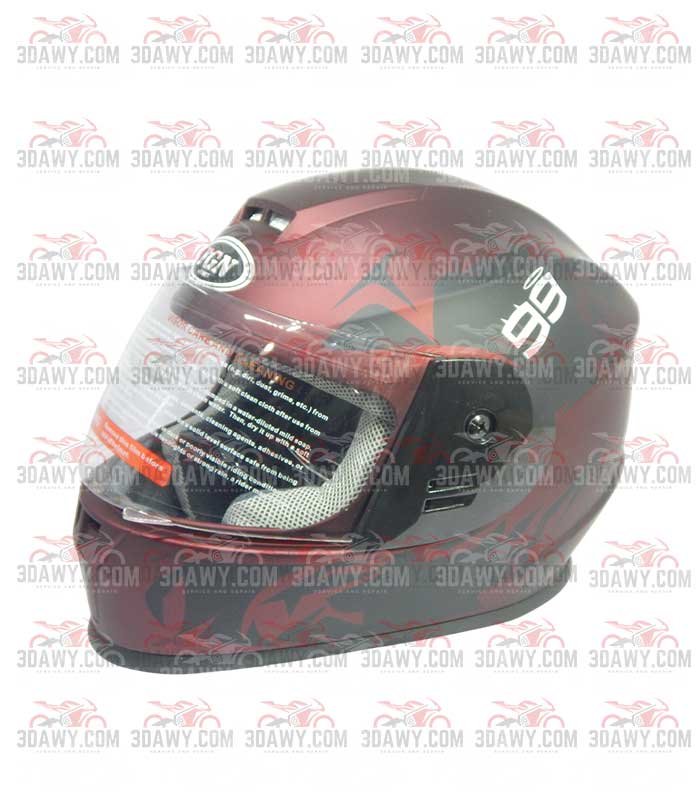 خوذه مقفولة FGN بعاكس خلفي